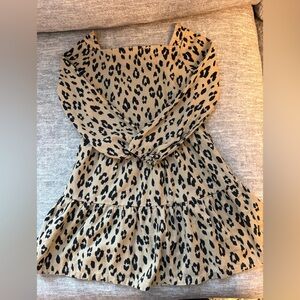Carter’s Leopard Print Dress Size 6